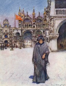 Traverser la Piazza - Mortimer Ludington Menpes